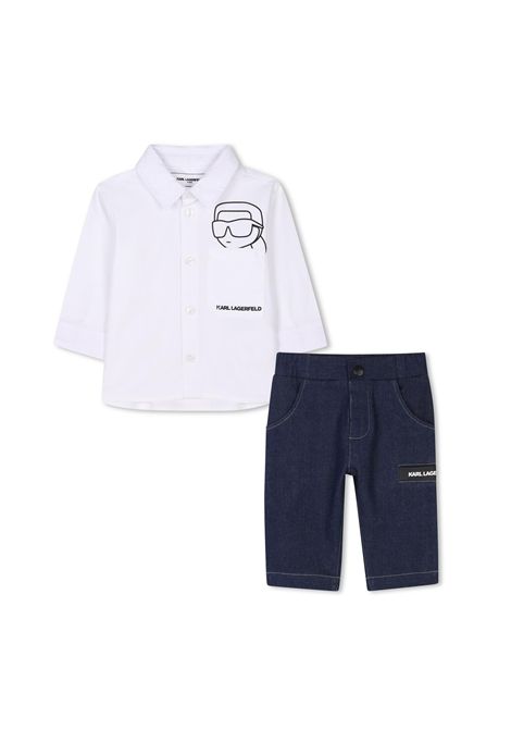 Completo camicia e pantaloni KARL LAGERFELD KIDS | Z30505N48